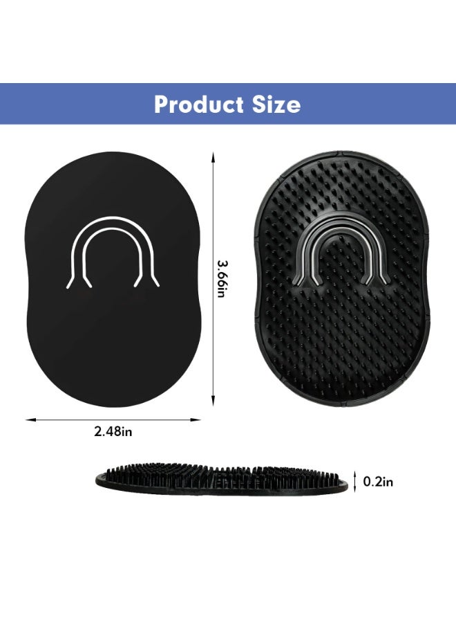 مجموعة من 8 أمشاط جيبية للرجال، مشط يدوي ناعم محمول، مشط لغسل الشعر وتصفيف اللحية - Image 2